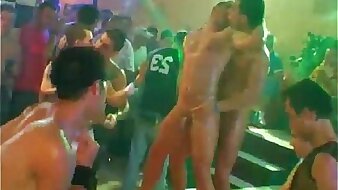 Bi group gay sex tgp This astounding male stripper soiree heaving
